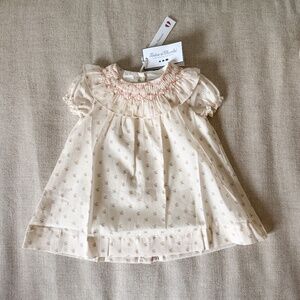 NWT Tartine et Chocolat Floral Baby Dress 6M